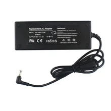 متوافق 19 فولت 6.3A التيار المتناوب/تيار مستمر محول شاحن الطاقة لشركة آسوس ROG Strix GL753V GL753VD GL753VE كابل كهربائي(China)