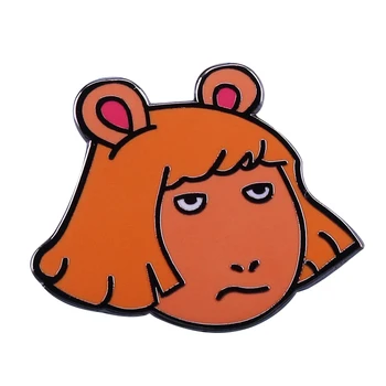 

D.W. Read Arthur brooch funny cute cartoon gift for girls kids