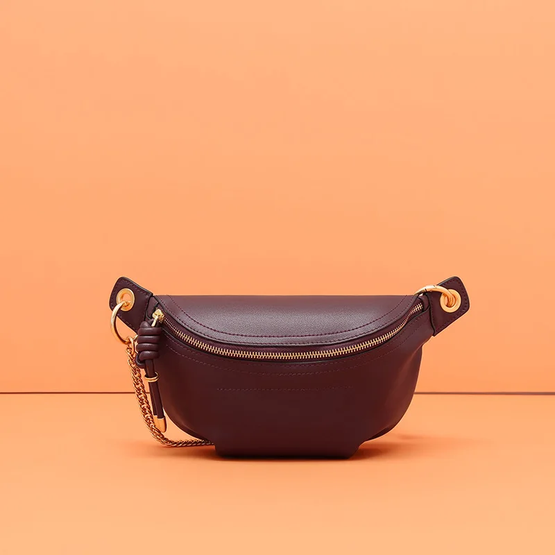 

Women's Fashion Simple Shoulder Bag Messenger Bag Leather Bag