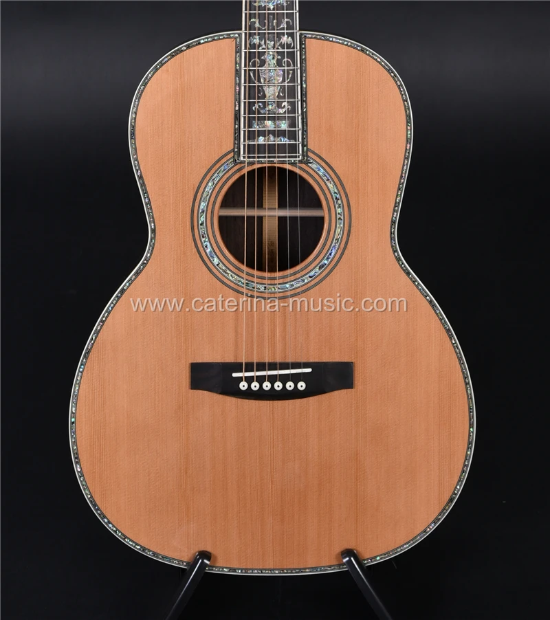 

000 Style 39" Acoustic Guitars,solid cedar top,China Guittarras,Free Shipping Guitare