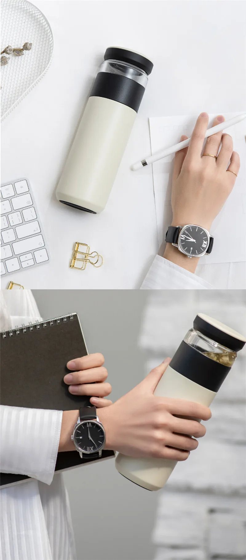 Xiaomi Funjia Thermos 520ml Stainless Steel Classic Water Vacuum Cup description image 3