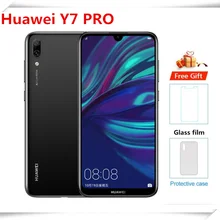 Original HuaWei Y7 Pro 2019 Enjoy 9 4G LTE Mobile Phone 13.0MP 6.26" Snapdragon 450 Android 8.1 4GB+64GB 4000mAh Cellphone