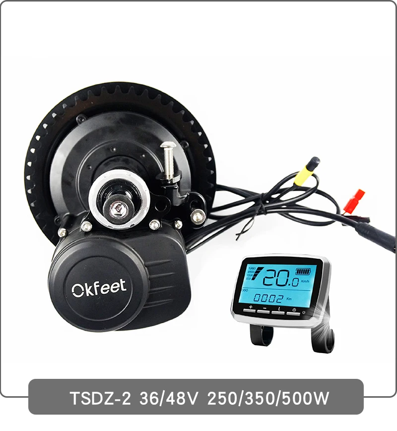 Perfect EJOYQI Chainwheel Chain Ring  34T 42T 44T 52T Chain Set TONGSHENG Ebike Mid Drive Motor TSDZ2 Kit Electric Bike Free Shipping 3