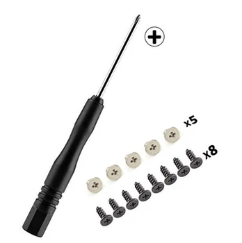 

H 10pcs/set Repair Tools Set with screws and Screwdriver for PS 4 PS4 Slim PS4 Pro Controller