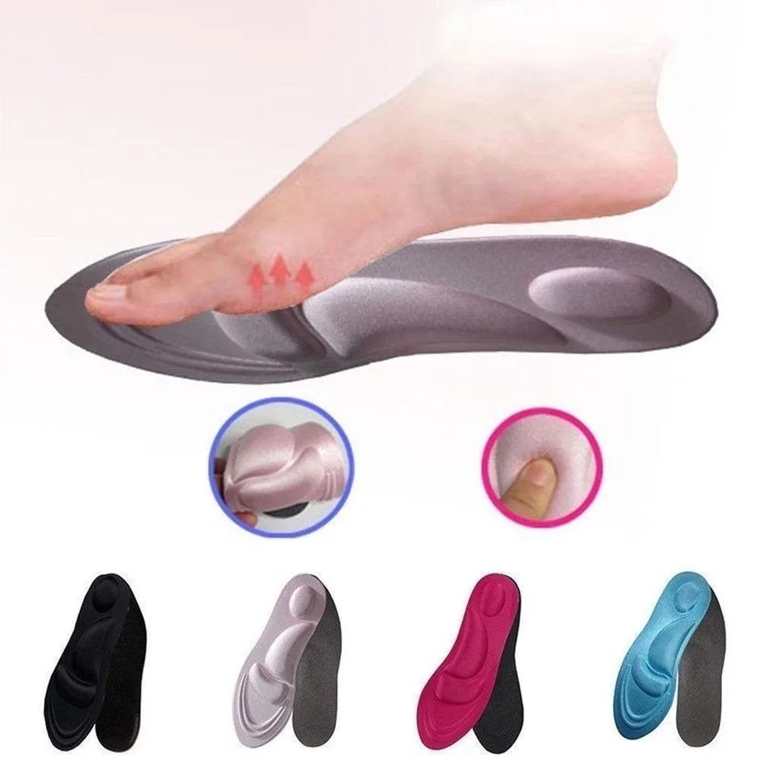2 шт insole стелька супинатор ортопедический стельки для обуви плоские Ноги Уход подошва обуви ортопедические подушки