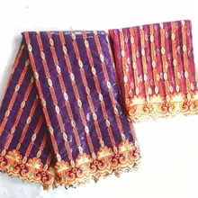 Лучшее качество африканская ткань tissu bazin riche getzner с бисером brode getzner с 2 ярдами Французский Чистая кружево для вечерние