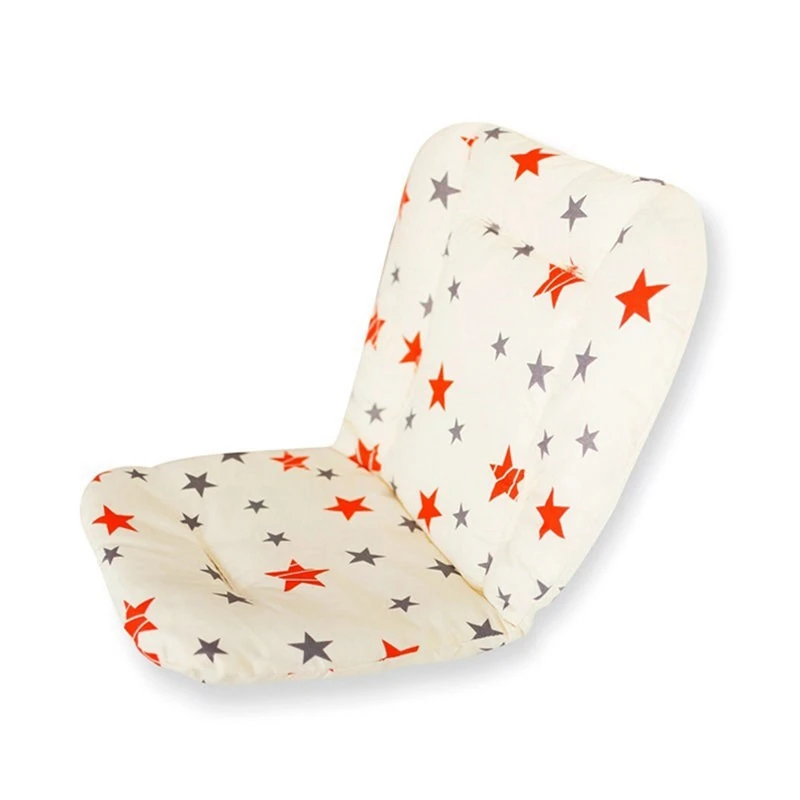 Универсальная детская коляска с милым рисунком звезды, подушка для стульев, подушка для сиденья из хлопка, коврик для тележки, матраца, коврик для кормления, защита для стула - Цвет: MC