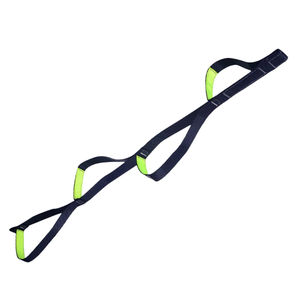 Climbing Rope Ladder, Mountain Step Safety Rope Sling Etrier for Rescue Rappelling Ascending Mountaineering Equipment