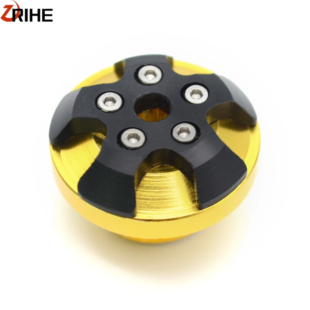 Мотоцикл с ЧПУ Aluninum двигатель масляный фильтр стаканчик резервуар заглушка винт