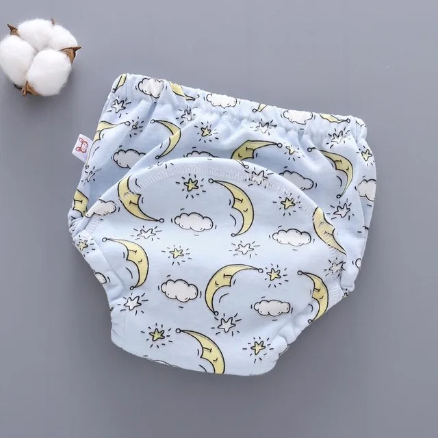 moon Многоразовые тканевые подгузники для малышей; тканевые подгузники; карман для подгузников; Чехлы для подгузников; костюмы для новорожденных; один размер; вставки для подгузников - Цвет: moon