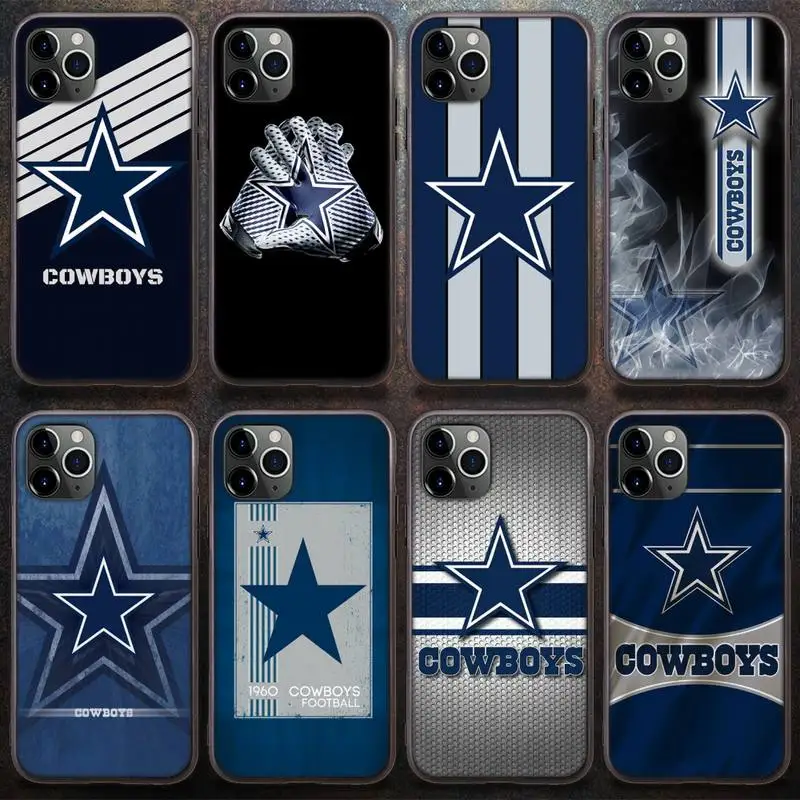 Чехол для телефона с пентаграммой Dallas Cowboys iPhone 8 7 6 6S Plus X 5S SE 2020 XR 11 12 Pro mini pro XS MAX |