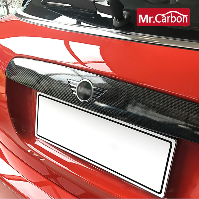 

Car trunk Baggage box Carbon fiber decoration strip For BMW MINI ONE COOPER S F55 F56 F57 Car Exterior Decoration Accessories