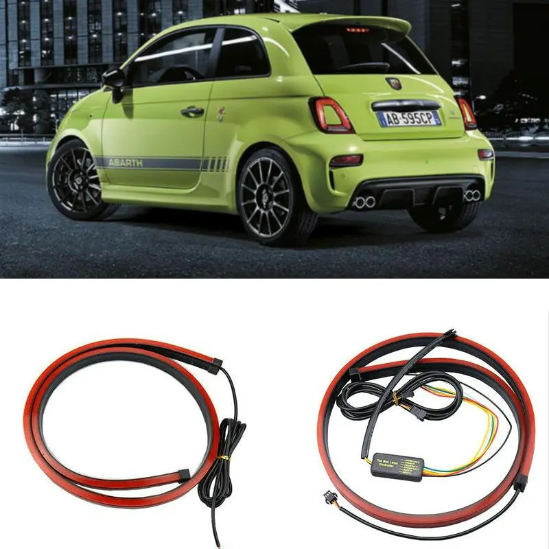 100センチメートル追加のブレーキランプのためabarth 124スパイダー500 595 695 500c 595c 695c Grande Punto 199 Punto 199 Aliexpress 自動車 バイク