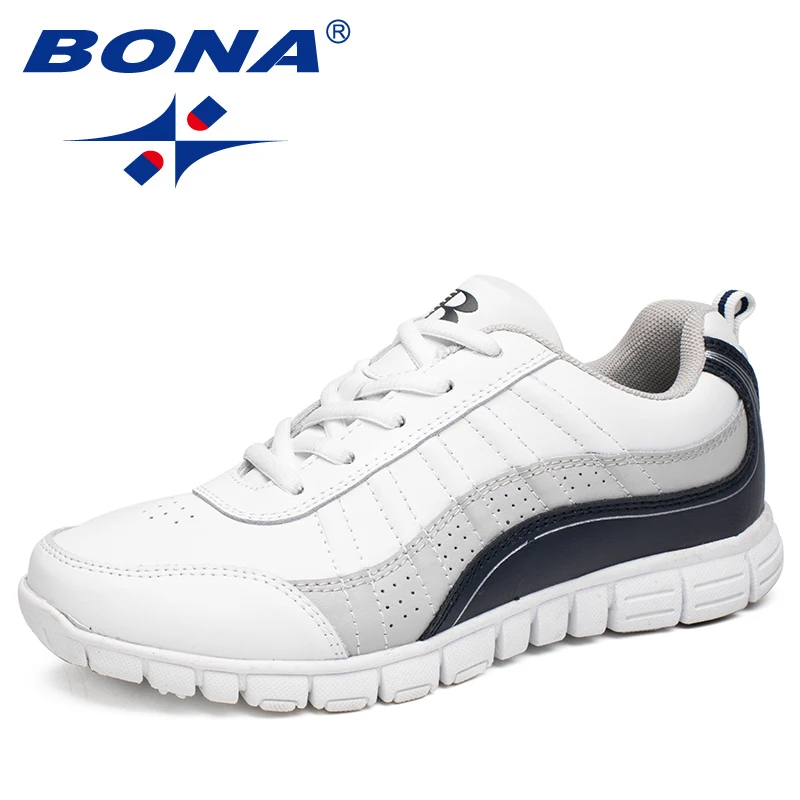 

BONA New Arrival 2020 Women Casual Running Shoes Low Tops Breathable Outdoor Sport Athletic Shoes LaceUp Wear Resistant Sneakers
