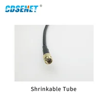 

CDSENET Antenna connector 300mm N-K SMA-J interface cable 3D-FB material for wireless antenna connection