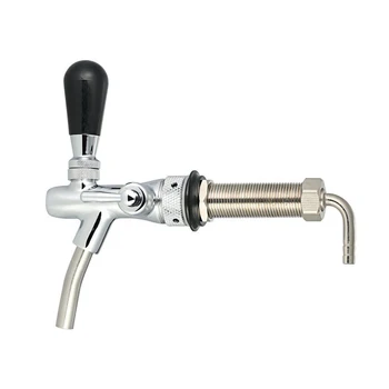 

Beer Tap Faucet Adjustable G5/8 Long Shank Chrome Plating Anti-rust Flow Controller HUG-Deals
