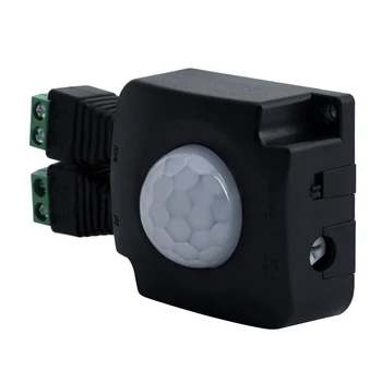 

Jiguoor DC12-24V 10A Automatic Infrared PIR Motion Sensor Switch For LED Strip Light