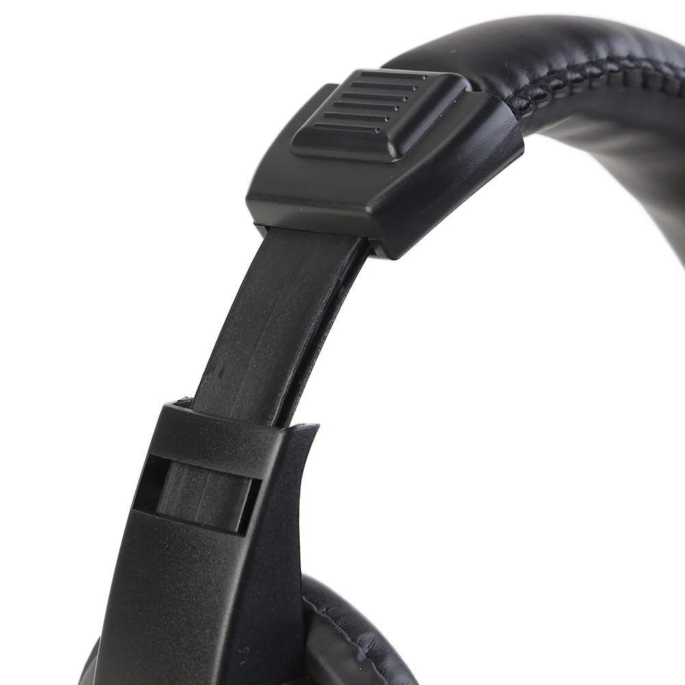 Walkie Talkie Headset PTT Button Earpiece Mic Over Head Headphone Flexible Mic Walkie Talkie Accessories for Kenwood