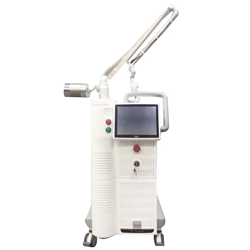 Профессиональный фракционный СО2 лазер Yting RF СО2 лазер фракционный аппарат медицинский с CE - Цвет: Белый