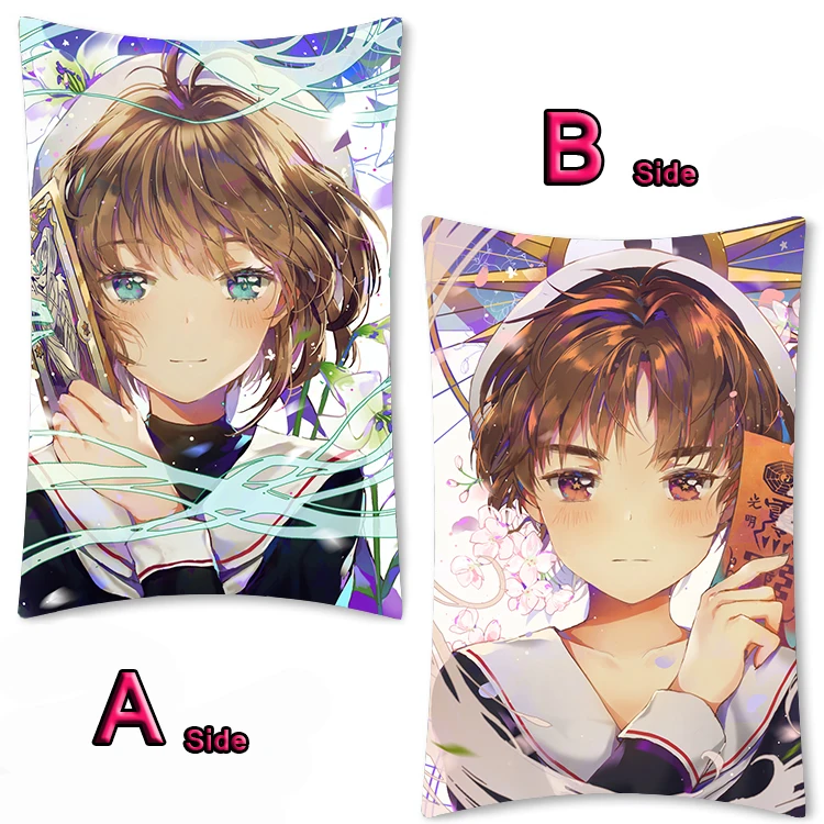Аниме Cardcaptor Sakura Sakur КИНОМОТО; Nadeshiko Dakimakura обниматься тела чехол отаку подушки с пикантным принтовым наволочка 35x55 см - Цвет: 18