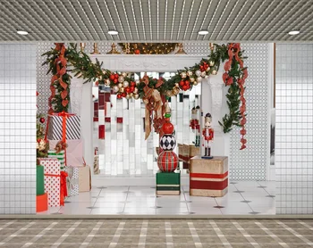 

Lyavshi Photography Backdrops Christmas Backdrop Decoration Birthday Party Fotografia Photo Backgrounds Christmas Props