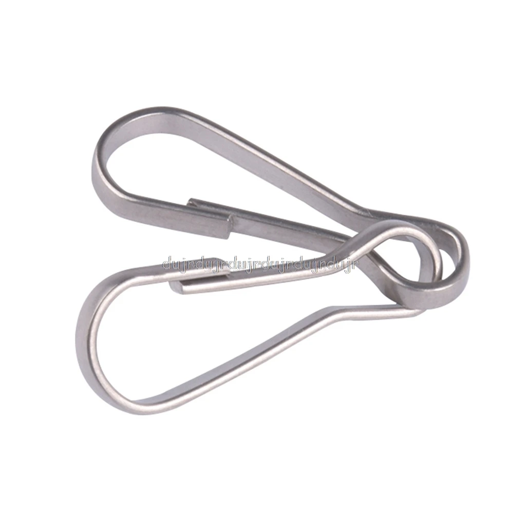 

Metal Spring Hook Clip Hardware Polish Lanyard Buckle for Suitcase Outdoor N01 19 Dropship