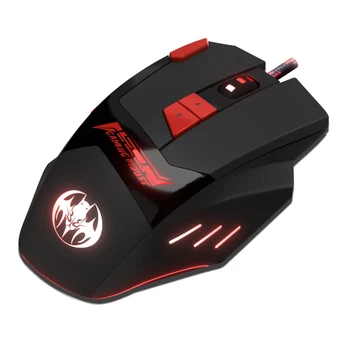 

BLOODBAT Gaming Mouse Ergonomic Wired Mouse 8 Keys7-Color RGB LED 3200 DPI USB Computer Mouse Gamer Mice Silent Mause with Backl
