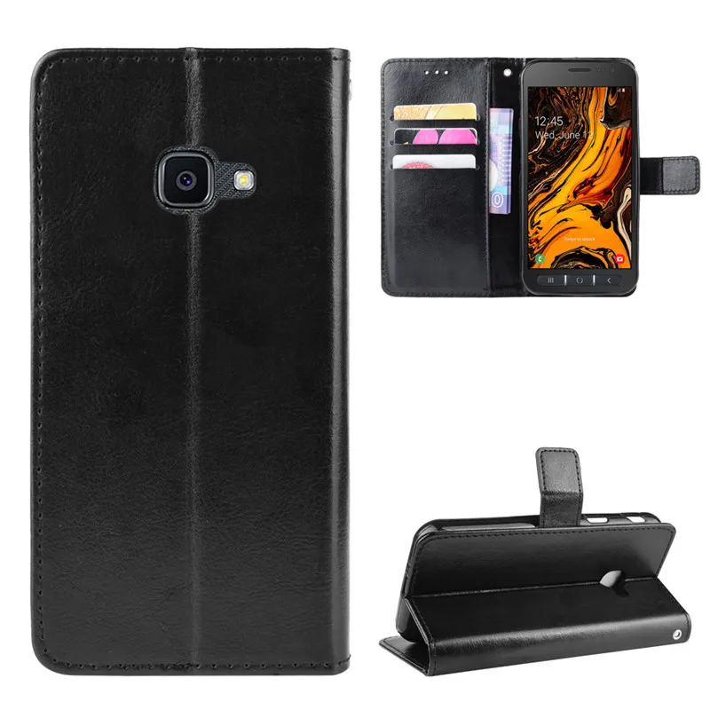 

For Samsung Galaxy Xcover 4s Case Flip Wallet Phone Case For Samsung Xcover 4s G398F SM-G398F Case Stand Function Card Holder