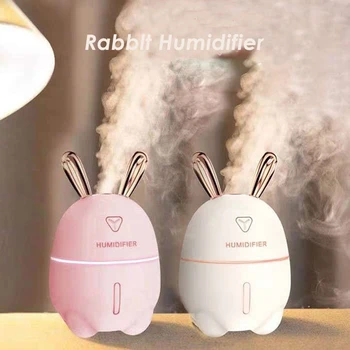 

Rabbit Air Humidifier Ultrasonic Aromatherapy Diffuser Air Mist Maker Aroma Humidification Essential Oil for Home Car Office