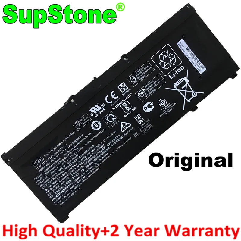 SupStone оригинальный SR03XL телефон аккумулятор для ноутбука HP OMEN 15 CE Pavilion Gaming CX0096TX Omen 17