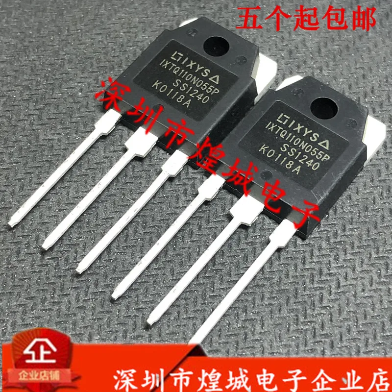 

10 шт./лот IXTQ110N055P TO-3P 55V 110A 5