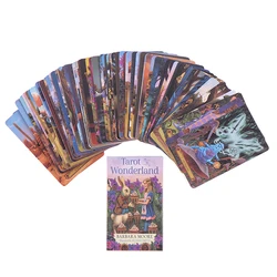 Tarot in Wonderland Tarot Cards Prophecy Divination Deck Party Board Card Game   Poker Paper 78PCS