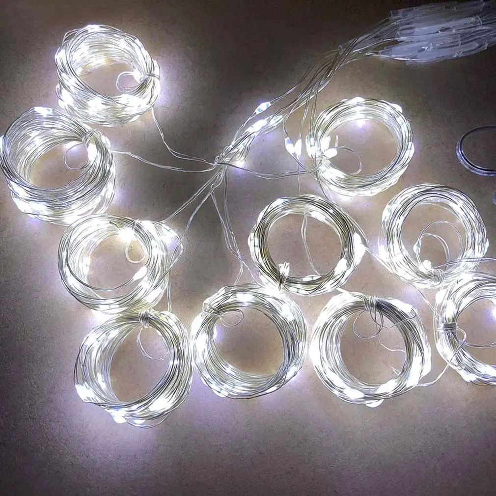 3*3 Meters 300 Curtain Lights 8 Mode Usb Remote Control Copper Wire Lamp Soft Curtains Starry Lights Led Small String