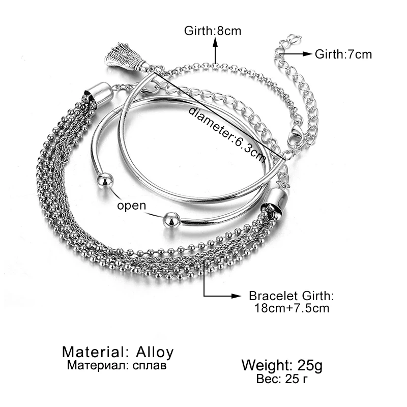 Silver Replica Oxidised Openable Kada Bangle For Girls - D9creation