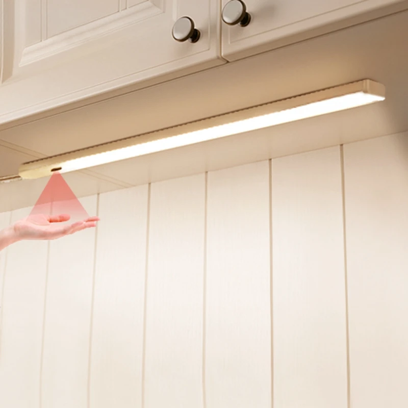 

30/40/50cm Sensor LED Lamp 12V LED Rigid Bar Tube Light With Hand Sweep Sensor Switch 5W 6W 7W Kitchen Cabinet Cupboard Lighting