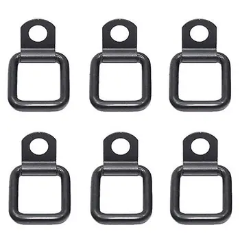 

Tie-down D-rings Foldable for JL JK 4DR 2DR Cargo Tub Edge Replacement 2007-2017 Accessory for Car Vehicle