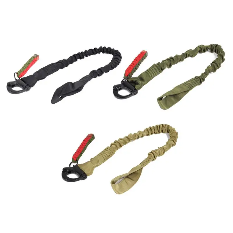 Carabiner Lanyard Retractable Safety Rope Rock Climbing Fall Prevention Safety Rope Elastic Climbing Tool Outdoor Sports Tool