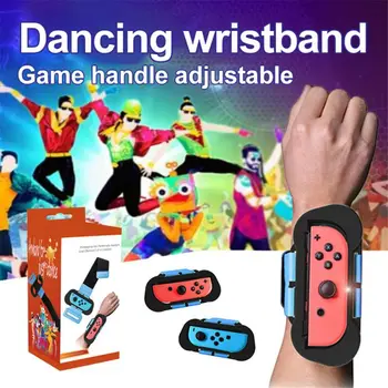 

1Pair Beautiful Adjustable Elastic Dance Wrist Band Strap Wristband for Nintendo Nintend Switch Just Dance Joy-Con Controller