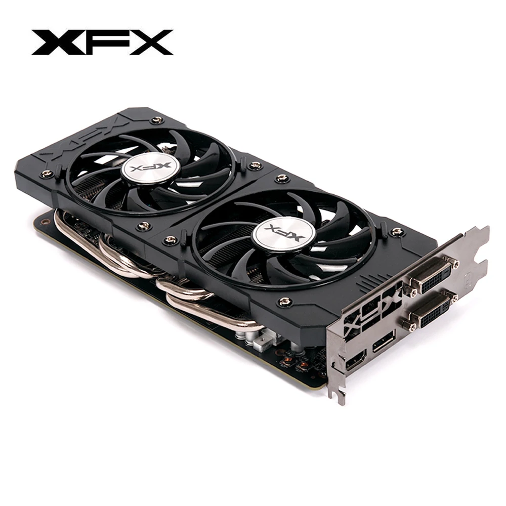 best video card for gaming pc XFX Radeon R7 200 2GB Graphics Cards GDDR3 128bit Gaming Video Card DirectX 12 Desktop Computer GPU DVI-D/HDMI/DP(R7 240/R9 390) external graphics card for pc