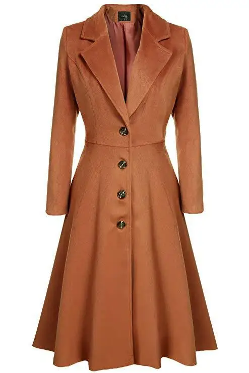 Зимние большие Размеры S-3XL женские пальто на пуговицах топы с капюшоном пуловер Свободное пальто оверсайз теплая верхняя одежда пальто женские шерстяные смеси P060