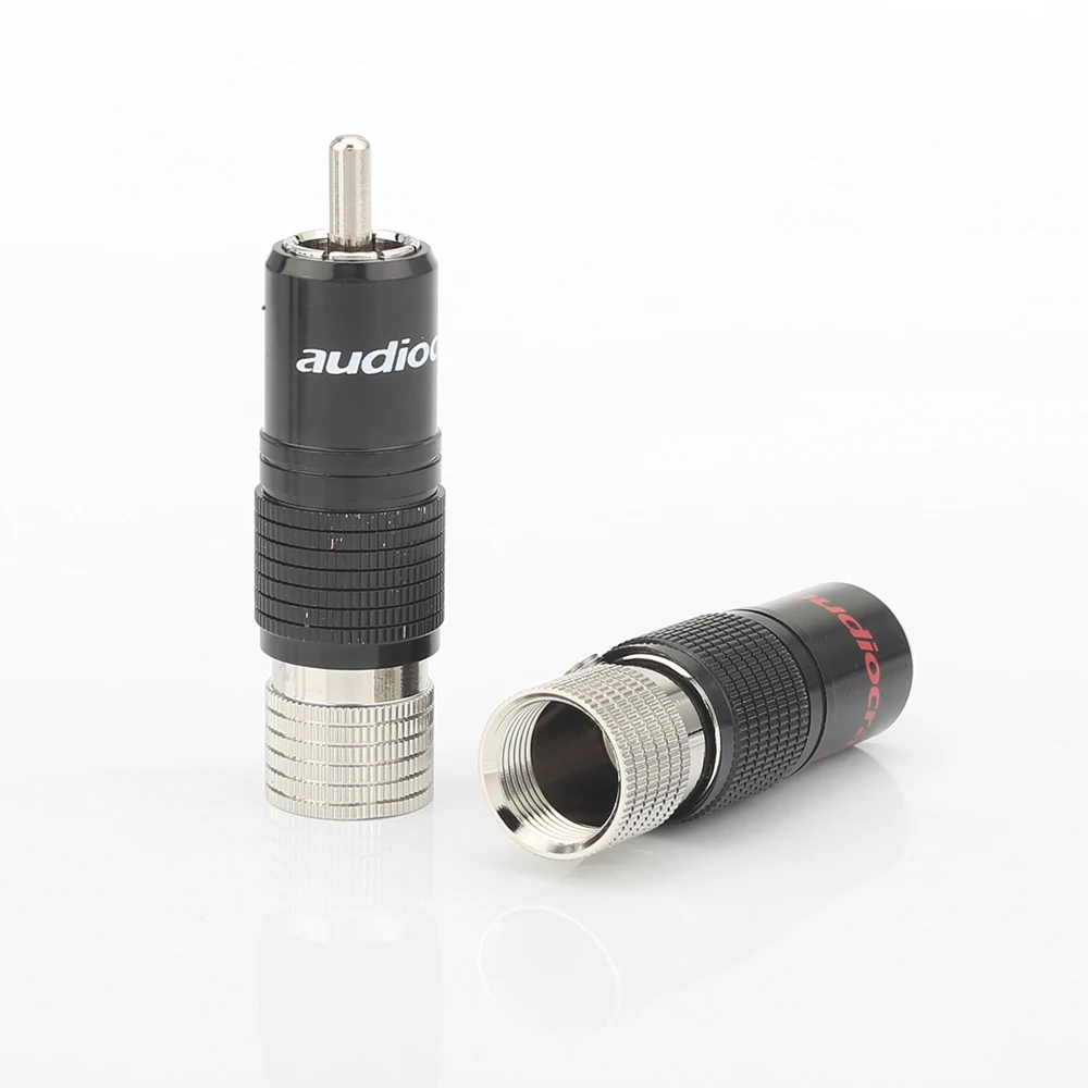 4 шт. коннектор RCA с родиевым покрытием|rhodium plug|rca rhodiumviborg audio |