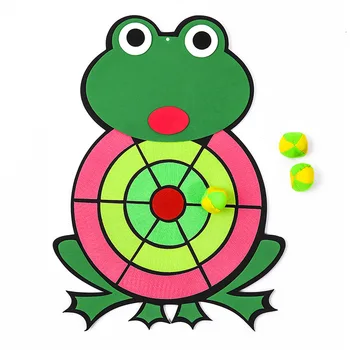 

2020 Sticky Ball Darts Board Family Lawn Game Toys For Children Kids Sandbags Throwing Indoor Outdoor Parent-child Interaction