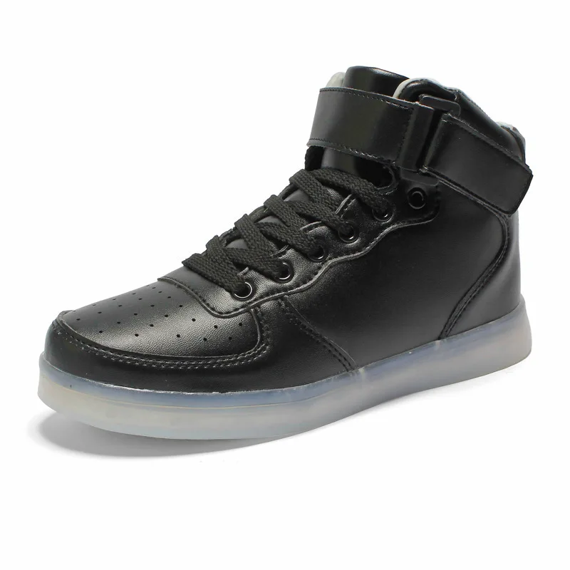 

Man Colorful LED Lights Shine Dancing Shoes Women Sneakers