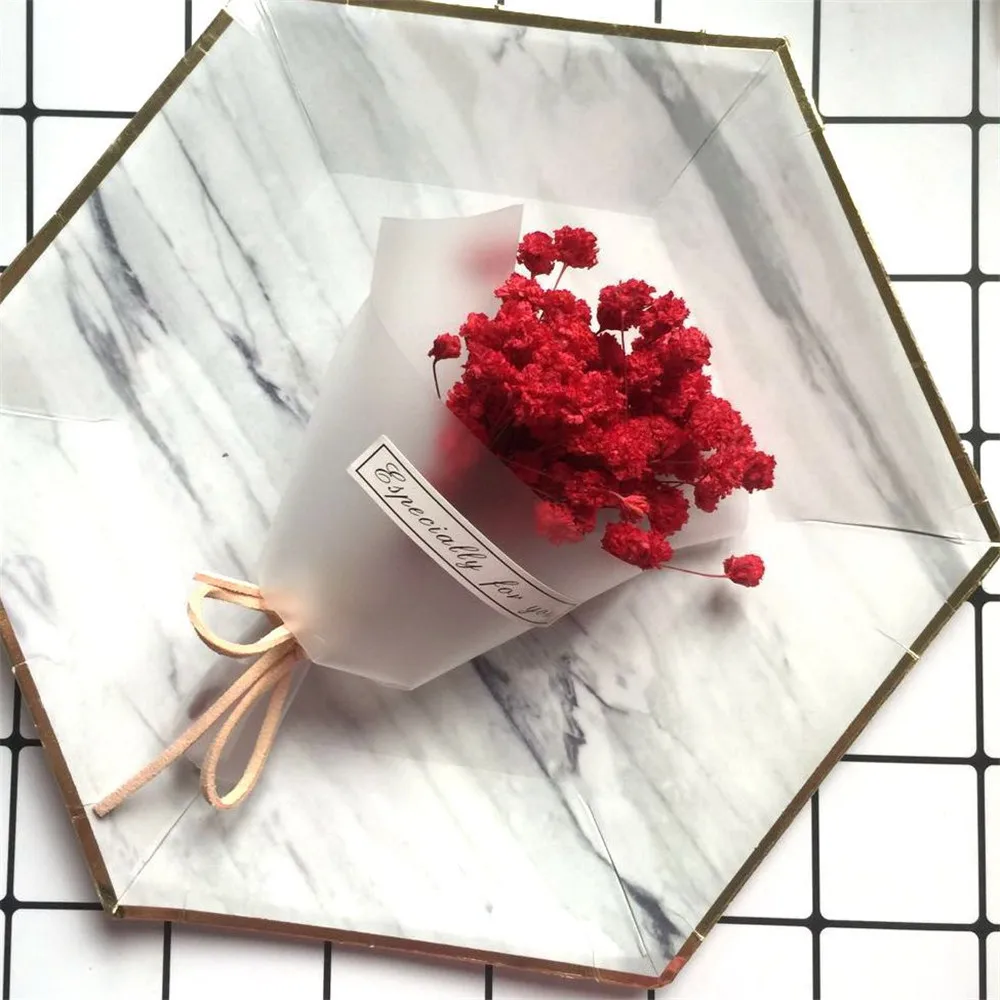RedGypsophila 1 шт./лот, мини Гипсофилы, Натуральные сушеные цветы для свадьбы, дома, украшения для самодельного изготовления, подарки, упаковка, небо, звезды, цветы, фото Декор - Цвет: RedGypsophila