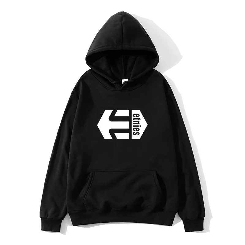 

High quality Brand Hoodies Streetwear Etnies Letter Hoodie Sweatshirt Men Fashion autumn winter Hip Hop hoodie pullover