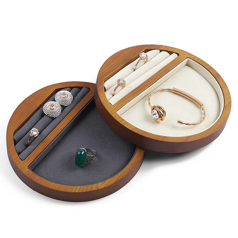 Ювелирная пластина ожерелье кольцо браслет ювелирные изделия лоток для хранения ювелирных изделий дисплей реквизит лоток дисплей коробка