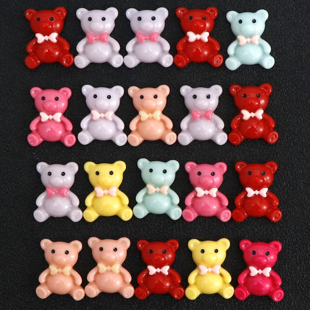 30 шт./лот кабошон с плоской задней поверхностью кабошоны из смолы для