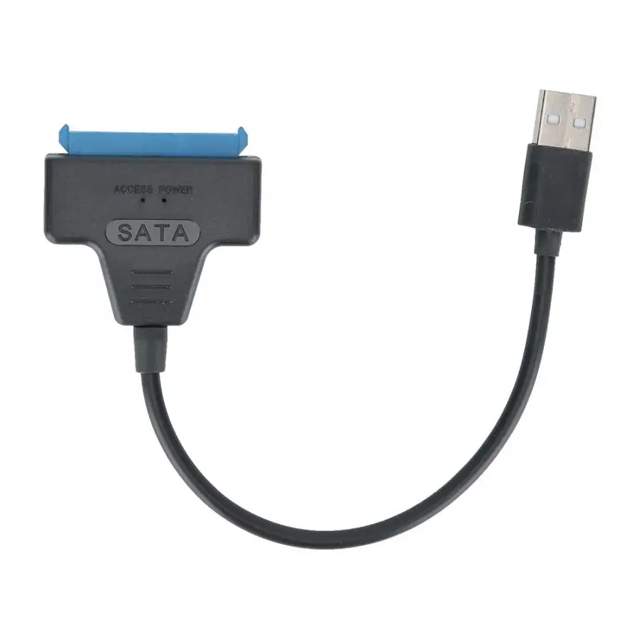 Adapter Converter Cable Black USB2.0 to 2.5in SATA/USB Interface Solid State Disk Accessories Computer |