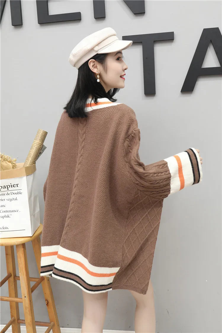 H. SA pull femme nouveaute женский черный кашемировый свитер с рукавами летучая мышь джемпер оверсайз пуловеры в стиле панк черные топы