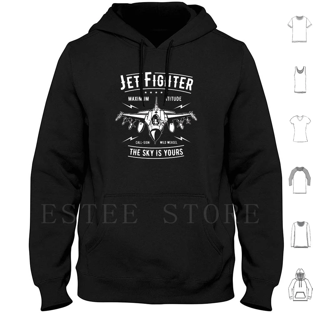 Air Superiority Hoodies Long Sleeve Spitfire Ww2 Warthunder World Of Warplanes Flight Airplane Fighter Jet | Мужская одежда